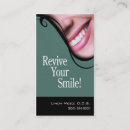 Recherche de de sourire cartes visite Hygiéniste