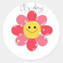 Search for smiling flower stickers Happiness