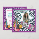 Search for rock star party invitations Teen