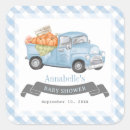 Search for truck baby shower stickers Floral