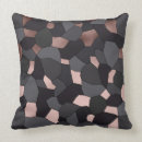 Search for stylish rose gold pillows Glam