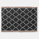Search for moroccan quatrefoil pattern blankets Geometric