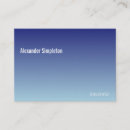 Recherche de simplicité cartes visite Rétro