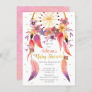 Search for dreamcatcher invitations Gold foil