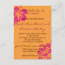 Search for fuschia wedding invitations Tropical