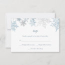 Search for silver snowflakes rsvp cards Winter