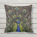 Recherche de volaille coussins Paon