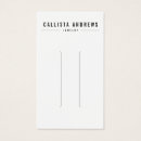 Search for hair display cards Black and white