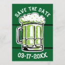 Search for st patricks day save the dates Green