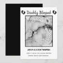 Search for bless with twins invitations Baby