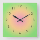 Search for peach clocks Ombre