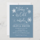 Search for snowflake baby boy shower invitations Snowflakes