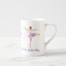 Recherche de dance tasses Danseuse de ballet
