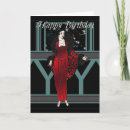 Search for art deco birthday cards Retro