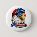 Search for mullets buttons Stars and stripes