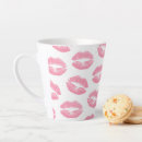 Search for lipstick kiss mugs Pattern of lips