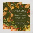 Search for autumn baby shower invitations Pumpkin