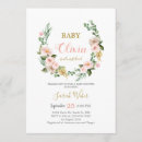 Recherche de couronne rose invitations Rose et or