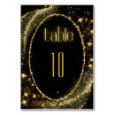 Search for new year table cards Glitter