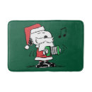 Search for santa claus bath mats Snoopy