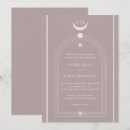 Search for astrology wedding invitations Mystical