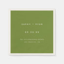 Search for dark olive green napkins Modern