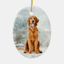 Search for golden retriever ornaments Winter