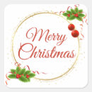Recherche de noël moderne autocollants Joyeux