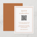 Search for orange rsvp cards Elegant