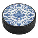 Recherche de vintage hockey pucks Bleu