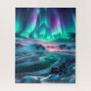 Search for aurora borealis puzzles River