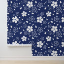 Search for blue cherry blossom art Pattern