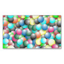 Recherche de ballons colorés cartes visite Motif