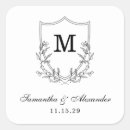 Search for fancy monogram stickers Classic