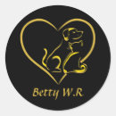 Search for round dog stickers Modern