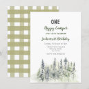 Search for adventure 1st birthday invitations Rustic