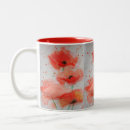 Recherche de coquelicots tasses Pour elle