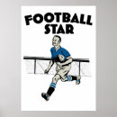 Recherche de vintage soccer posters Joueur de football