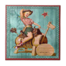 Search for western tiles cowgirl