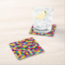 Search for fashionable coasters Colourful