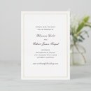 Recherche de frontière invitations Classique