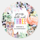 Search for young wild and three stickers Girl