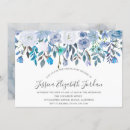 Search for baby blue bridal shower invitations Watercolor