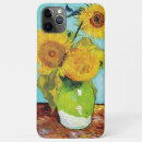 Recherche de tournesol vintage iphone coques Vincent van gogh