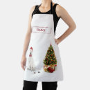 Search for white christmas tree aprons Funny