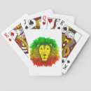Search for rasta playing cards Lion