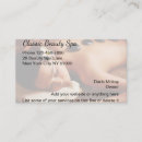 Recherche de affaires de spa cartes visite Beauté