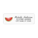 Search for melon return address labels Fruity