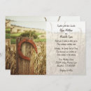 Recherche de horseshoe wedding invitations Ferme