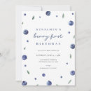 Recherche de blueberry invitations Garçon